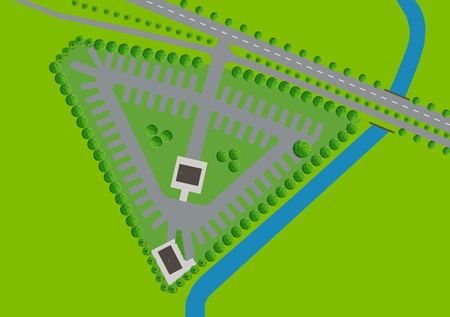 Camperplatz Turfstee - Lageplan